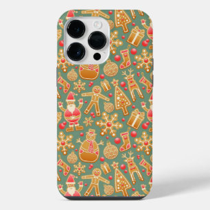 Coque Pour Pour iPhone 14 Pro Max Pain d'épice/cookies/Noël