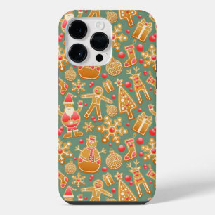 Coque Pour Pour iPhone 14 Pro Max Pain d'épices/biscuits/Noël