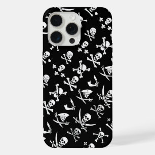 COQUE iPhone 15 PRO MAX PÂLE DE PIRATES NOIRES, OBJETS TRAVERSÉS, ÉPINES