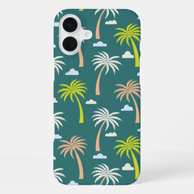 Coque iPhone Palmiers (Verso)