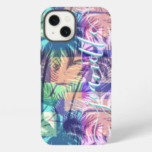 Palmiers Vintages tropicaux personnalisés