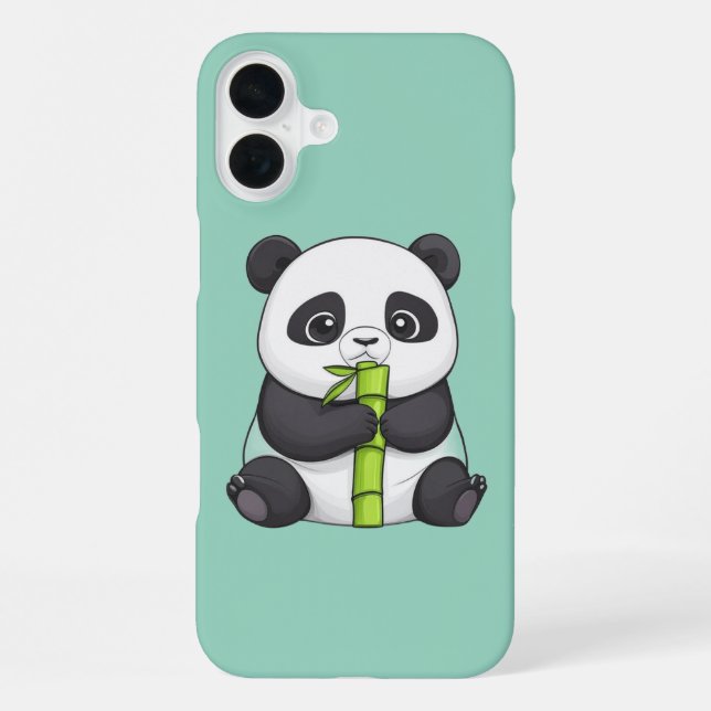 Coque iPhone  Panda and Its Bamboo (Verso)