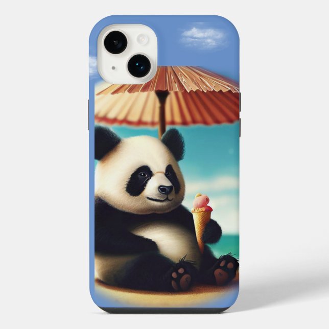 Coque iPhone Panda Bears (Verso)
