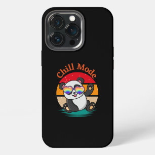 Etui iPhone 13 Pro Panda en mode détente