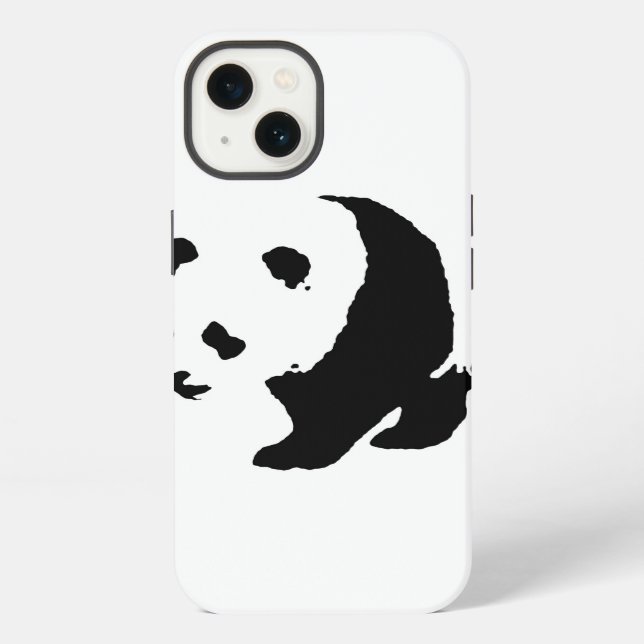Coque iPhone Panda Pop Art (Verso)