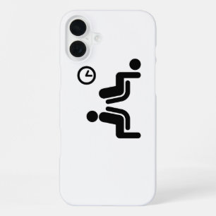 Coque iPhone 16 Plus Panneau d'attente prolongée