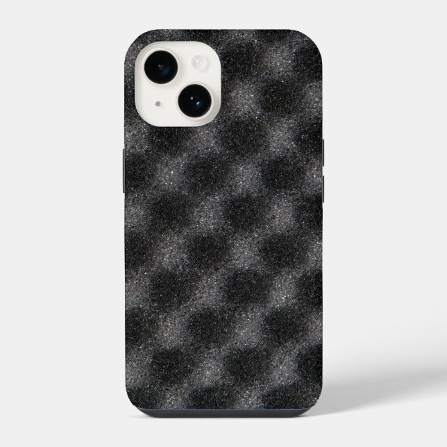 Coque iPhone Panneau en polyéther à atténuation du bruit.  (Verso)