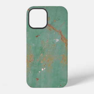 Coque iPhone 12 Panneau urbain métallique texturé verdi par la rou