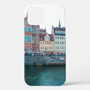 Coque iPhone 12 Panorama de la décoration typique du Moyen Age