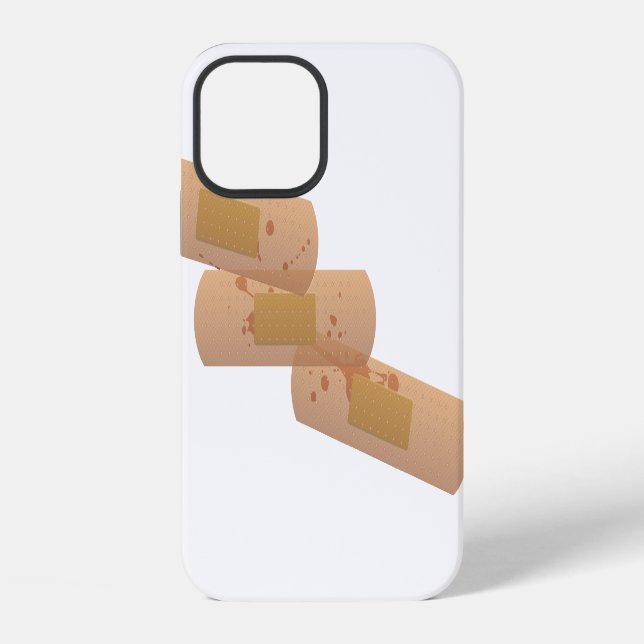 Coque iPhone Pansements DRÔLES  (Verso)