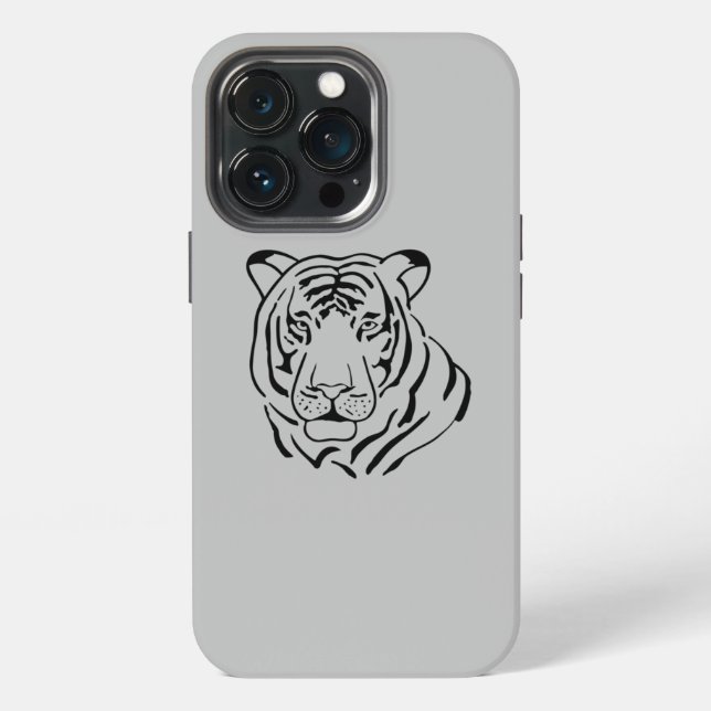 Coque iPhone Panthera Minimaliste (Dos)