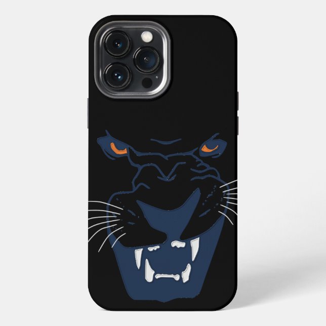 Coque iPhone Panthère noire (Verso)