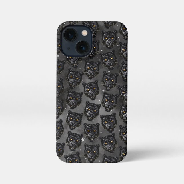 Coque iPhone Panthère noire (Verso)