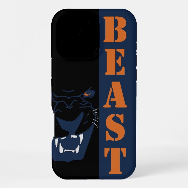 Coque iPhone Panthère noire (Verso)