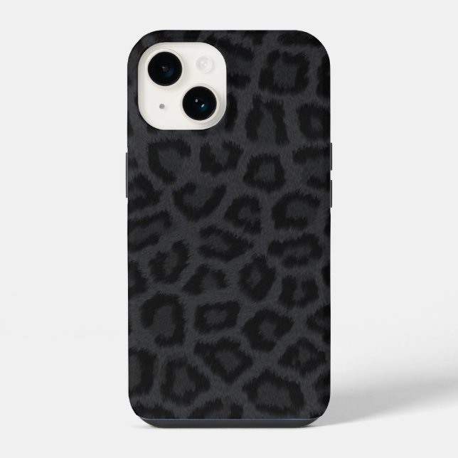 Coque iPhone Panthère noire (Verso)