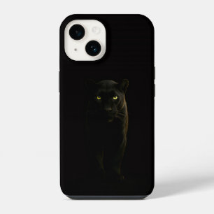 Coque Pour iPhone 14 Panthère noire 4 Luxe iPhone 14 Mate, Panthère noi
