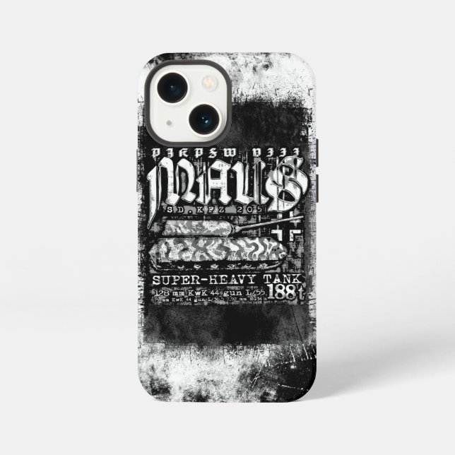 Coque iPhone Panzer VIII Maus (Verso)