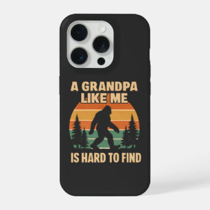 Coque iPhone 15 Pro Pap-papy Bigfoot Vintage Retro Sasquatch Drôle