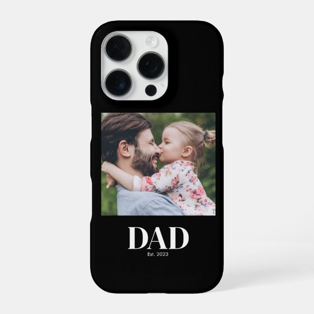 Coque iPhone Papa a établi la photo (Verso)