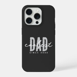 Coque iPhone 15 Pro Papa le plus cool depuis 2XXX esthétique moderne e