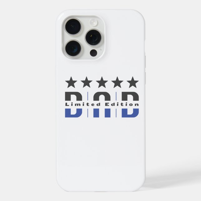 Coque iPhone Papa Limited Edition (Verso)