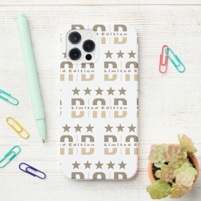 Coque iPhone Papa Limited Edition (Sur le bureau)