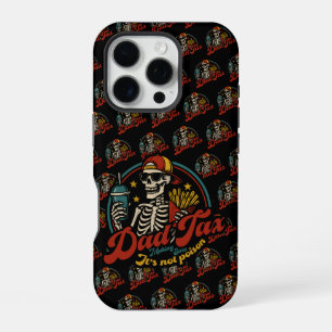 Coque iPhone 16 Pro Papa Taxe S'assurant que ce n'est pas un squelette
