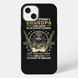 Etui iPhone 13 Papi Vétéran Homme A Risqué Sa Vie Pour Protéger G
