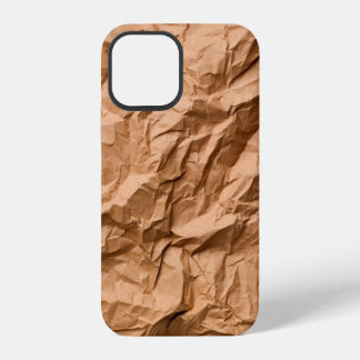 Coque iPhone 12 papier écroulé en arrière-plan abstrait, graphique