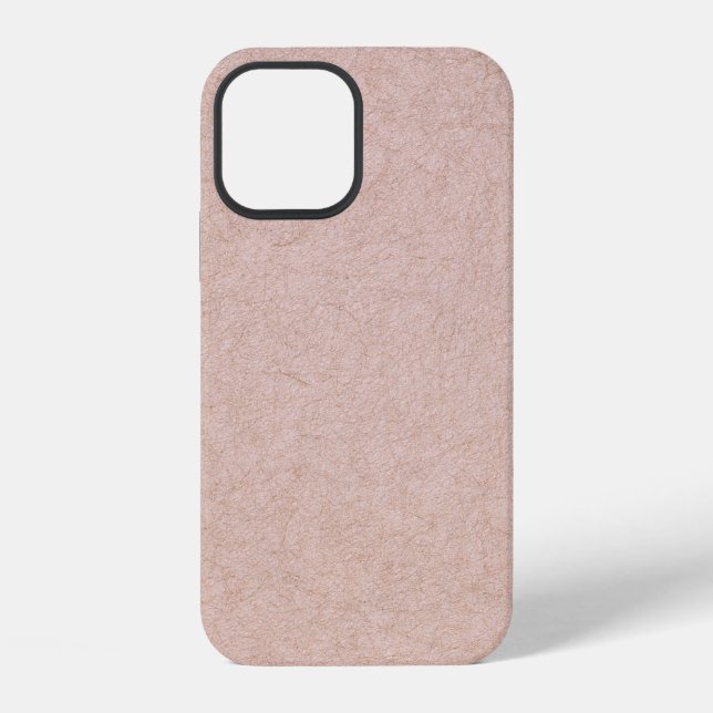 Coque iPhone Papier peint texture cuir (Verso)