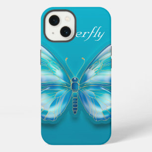 Etui iPhone 13 Papillon