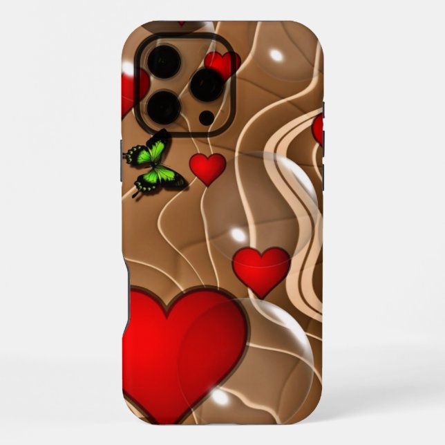 Coque iPhone Papillon (Verso)