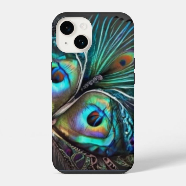 Coque iPhone Papillon Abstrait1 (Verso)