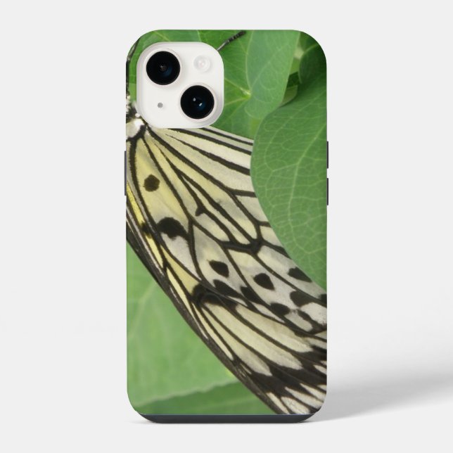 Coque iPhone Papillon Cerf-Volant Macro (Verso)