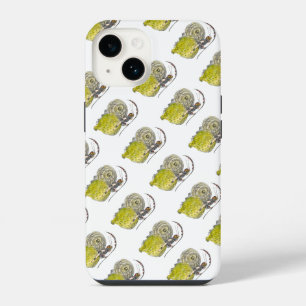 Coque Pour iPhone 14 Papillon de fantaisie mignon vintage Fée avec des