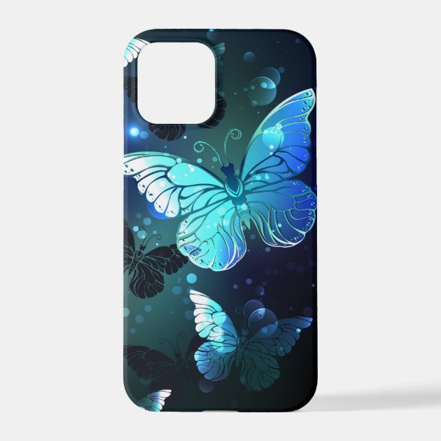 Coque iPhone Papillon de nuit (Verso)