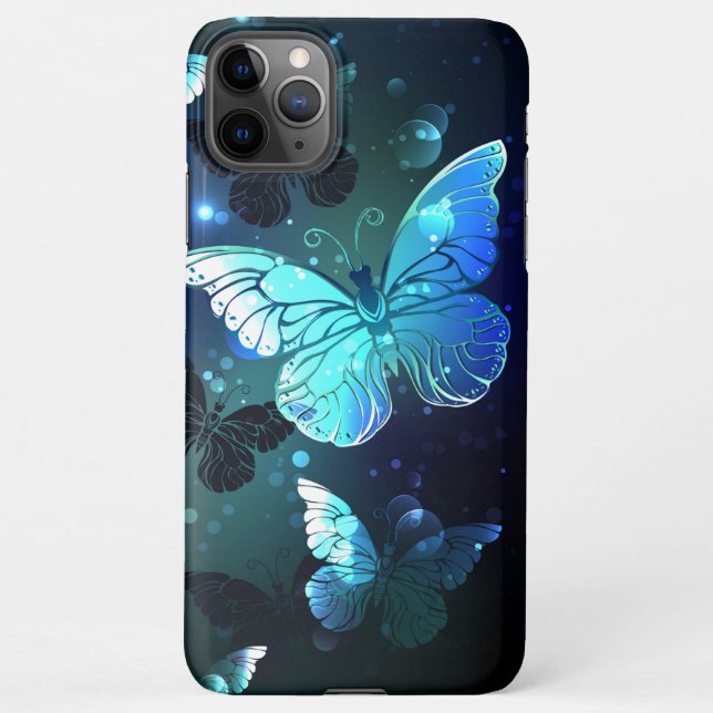 Coque iPhone Papillon de nuit (Dos)