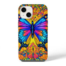 Papillon Design iPhone 14 Coque