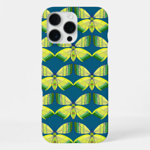 Coque iPhone 16 Pro Max papillon géométrique inspiré de strass