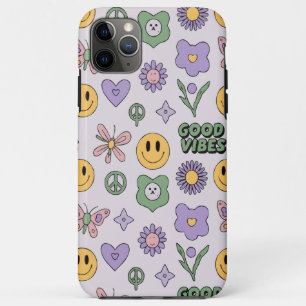 coque iphone papillon Good Vibes Y2K super