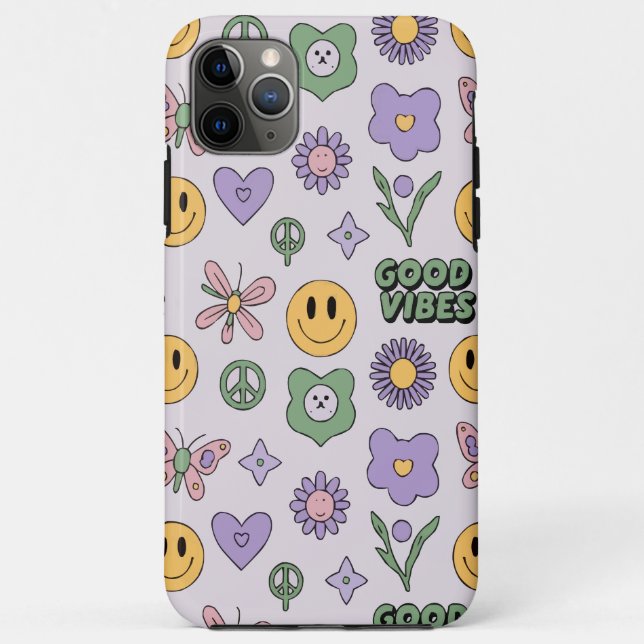 coque iphone papillon Good Vibes Y2K super (Dos)