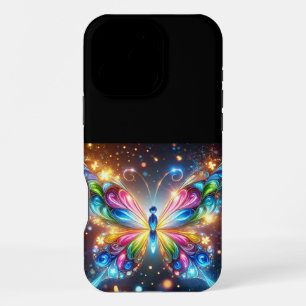 Coque iPhone 16 Pro Max Papillon Lumineux