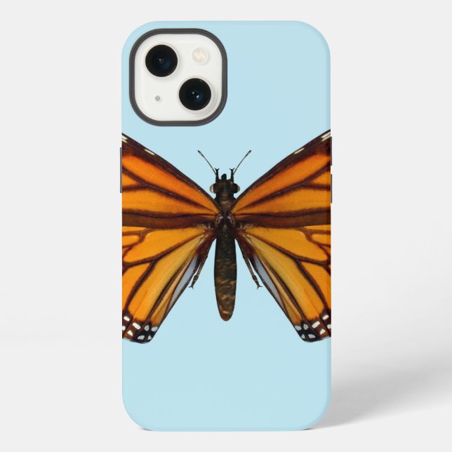 Coque iPhone Papillon Monarque (Verso)
