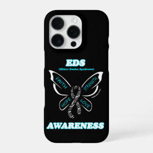 Coque iPhone 16 Pro Papillon/Sensibilisation...EDS