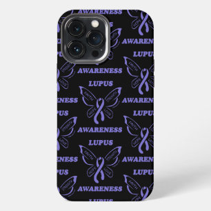 Etui iPhone 13 Pro Max Papillon/Sensibilisation...Lupus