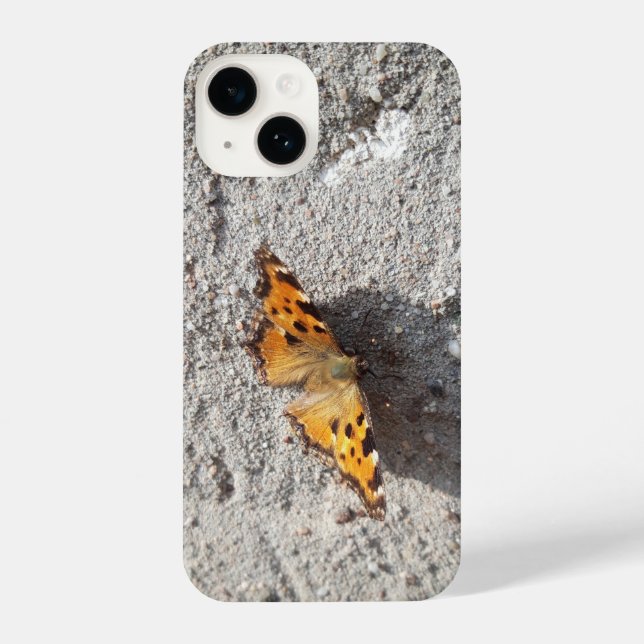 Coque iPhone Papillon sous le soleil (Verso)
