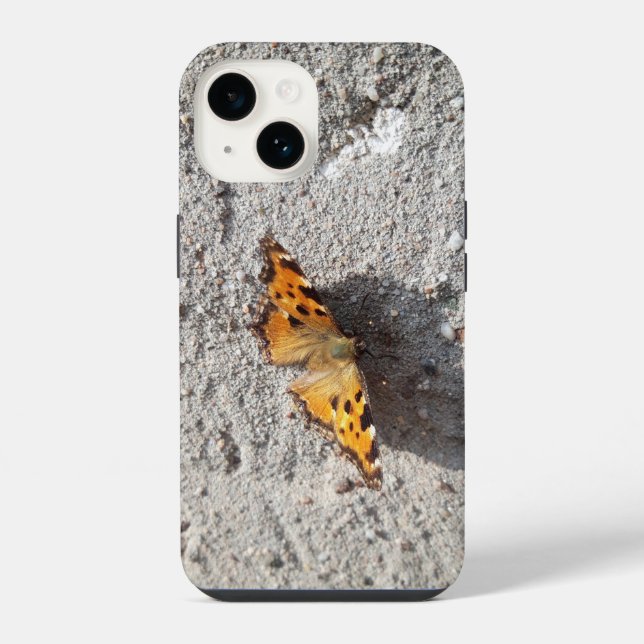 Coque iPhone Papillon sous le soleil (Verso)