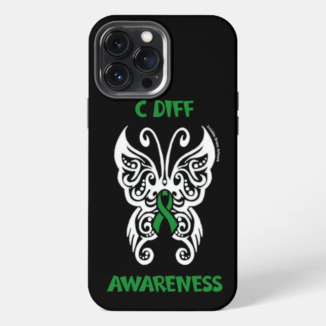 Coque iPhone Papillon/Tribal...C Diff (Verso)