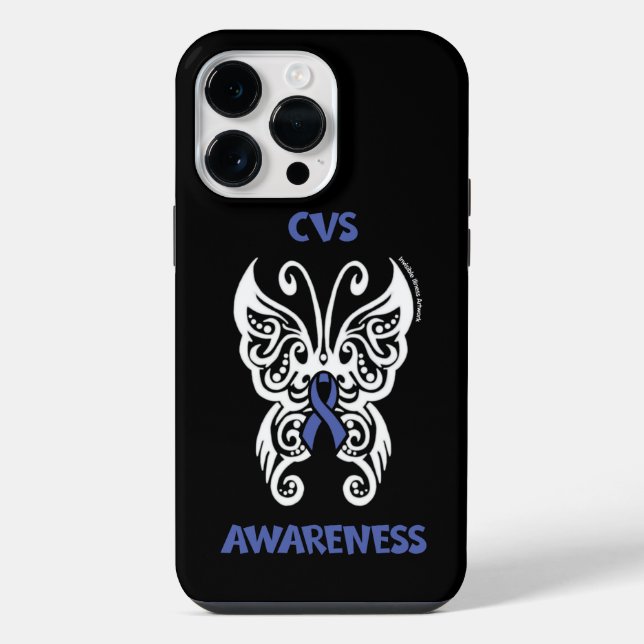 Coque iPhone Papillon/Tribal...CVS (Verso)
