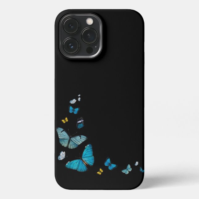 Coque iPhone Papillons (Verso)